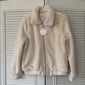 White Fur Jacket - BRAND NEW IN BAG